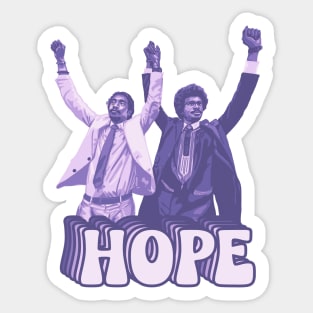 Justin Jones & Justin Pearson - Hope Sticker